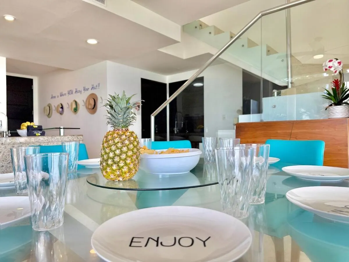 Private Beach Club-Penthouse For Large Groups Πλάγια Ντελ Κάρμεν Μεξικό