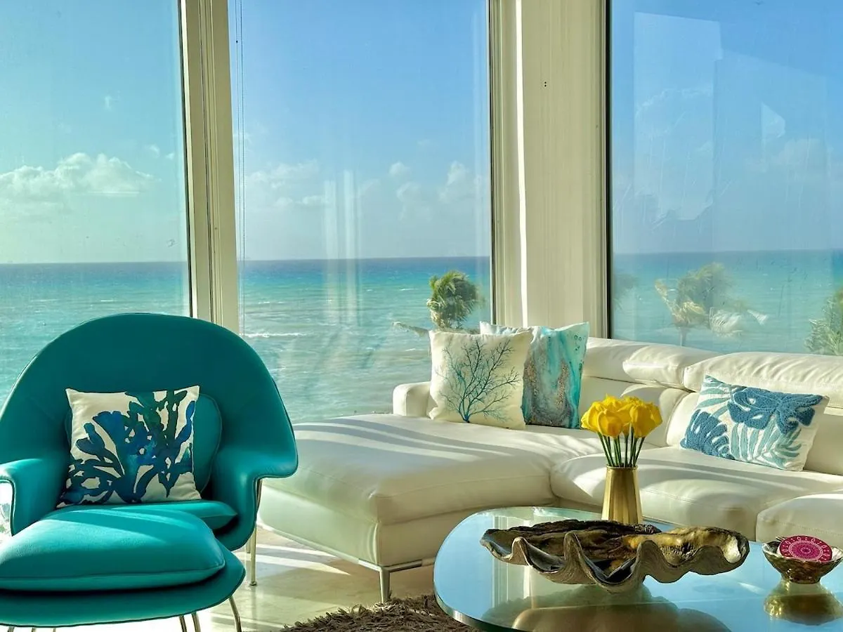 Apartment Private Beach Club-Penthouse For Large Groups Playa del Carmen