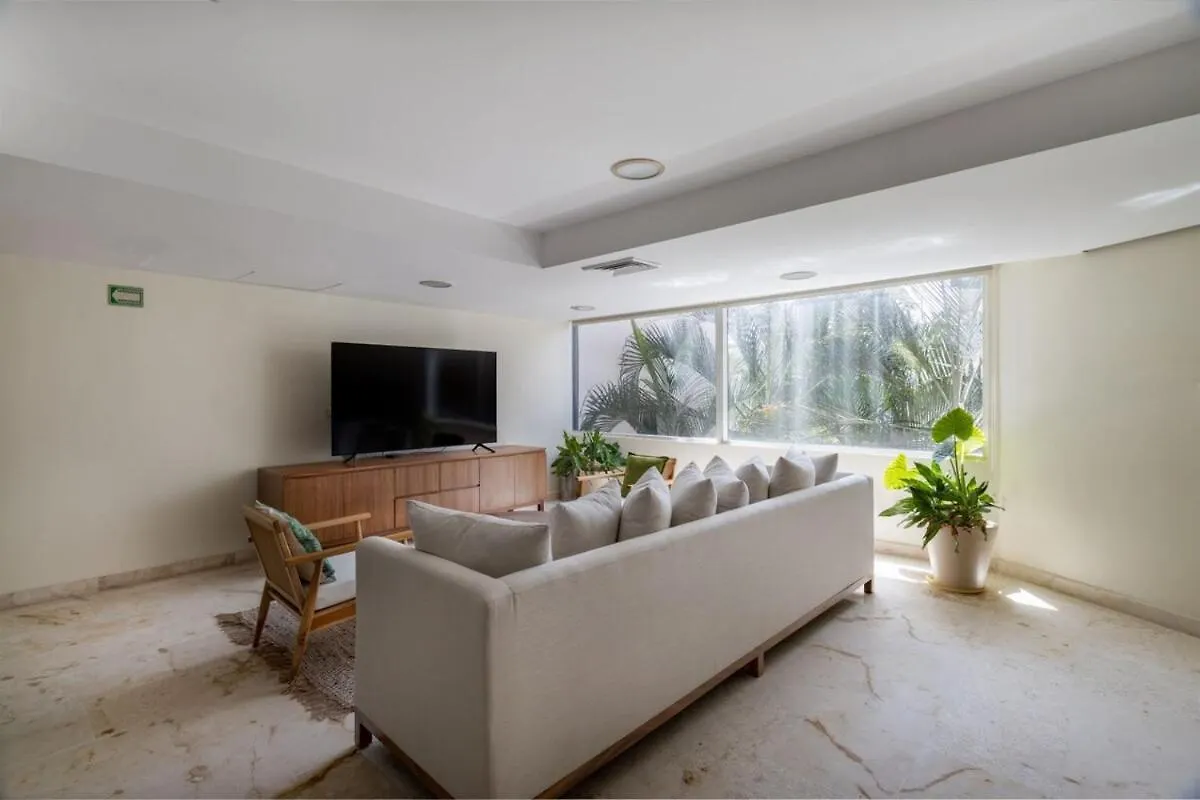 Private Beach Club-Penthouse For Large Groups Playa del Carmen Apartment