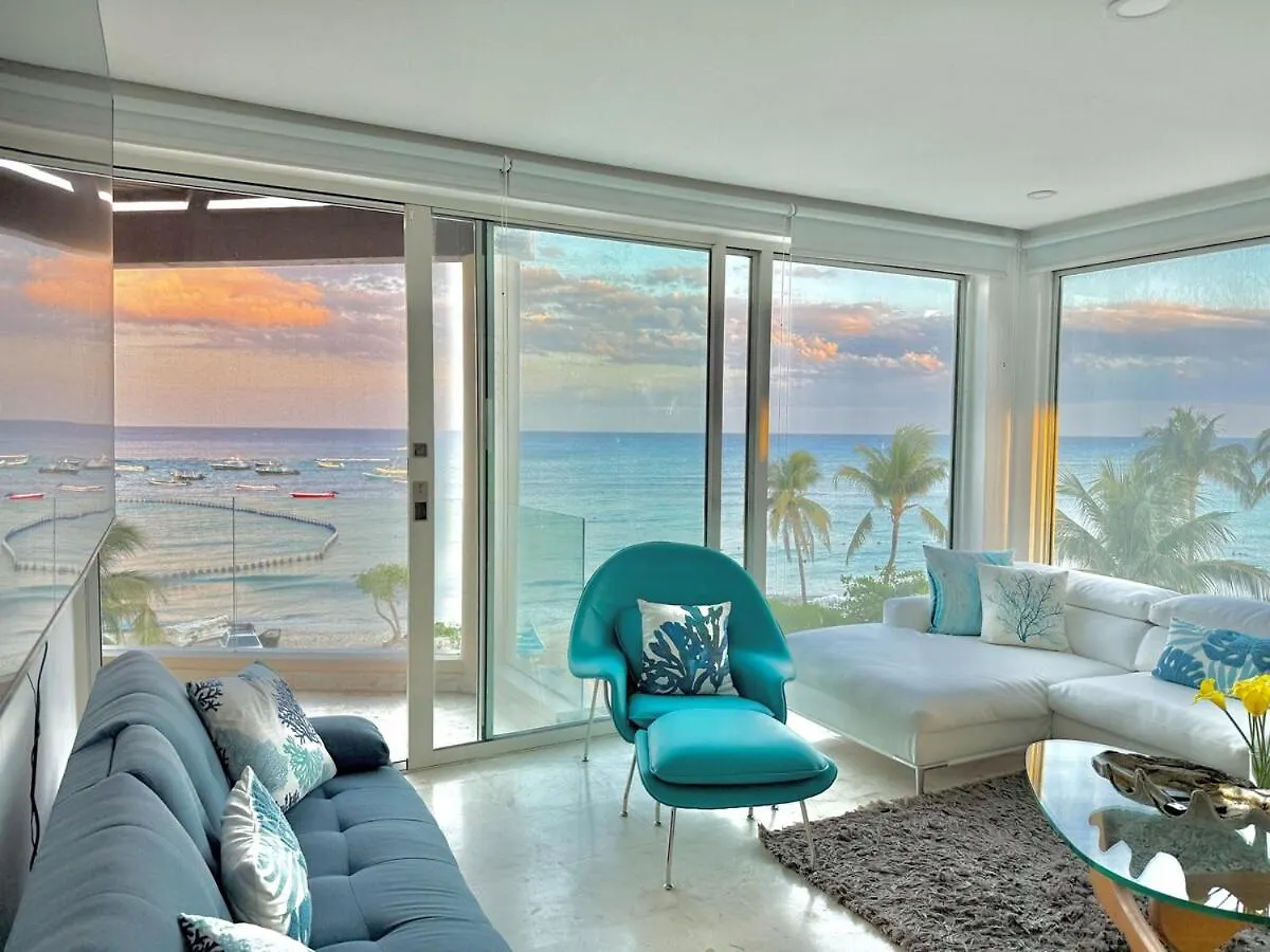 Apartment Private Beach Club-Penthouse For Large Groups Playa del Carmen