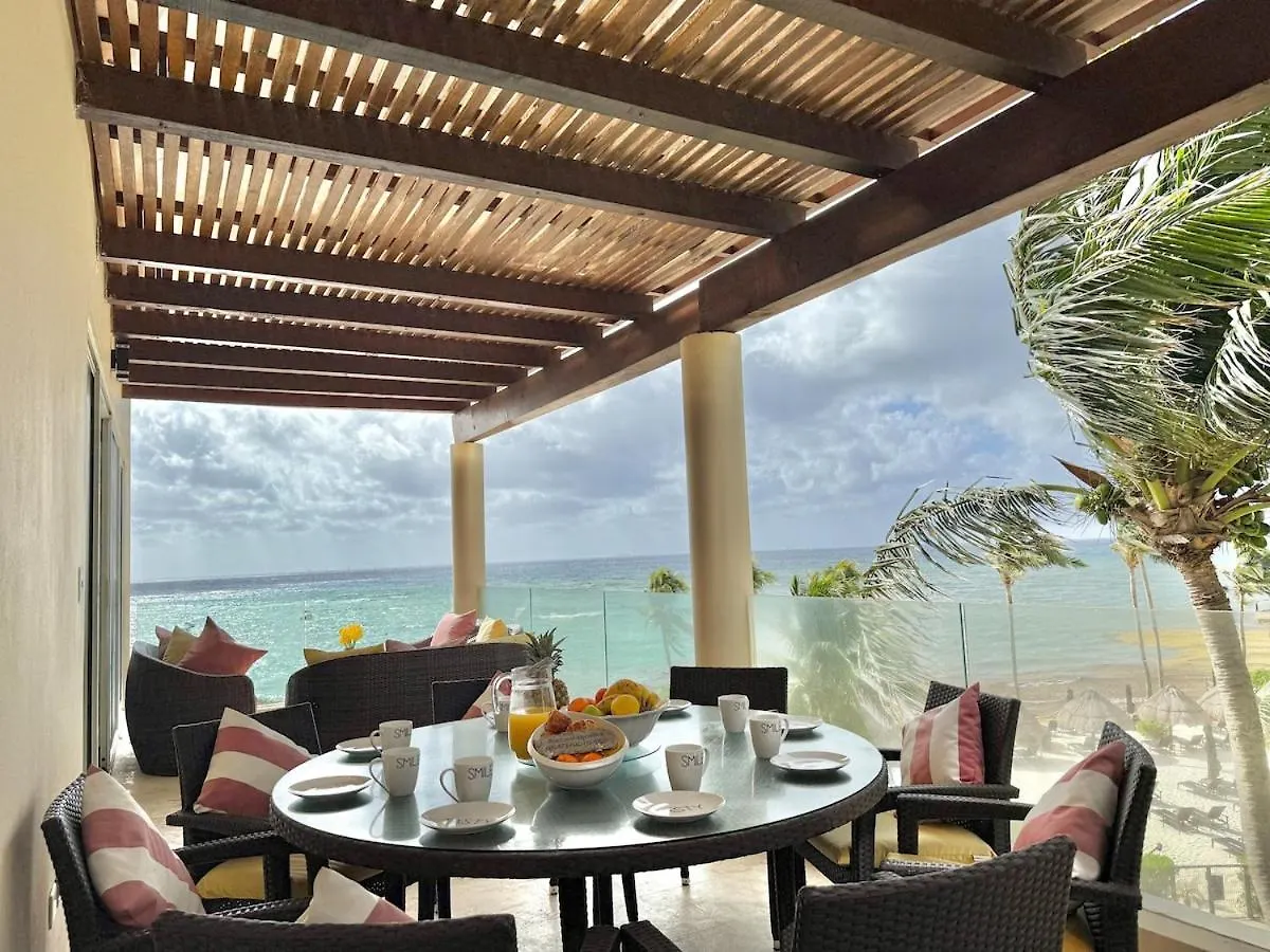 Private Beach Club-Penthouse For Large Groups Playa del Carmen Apartment