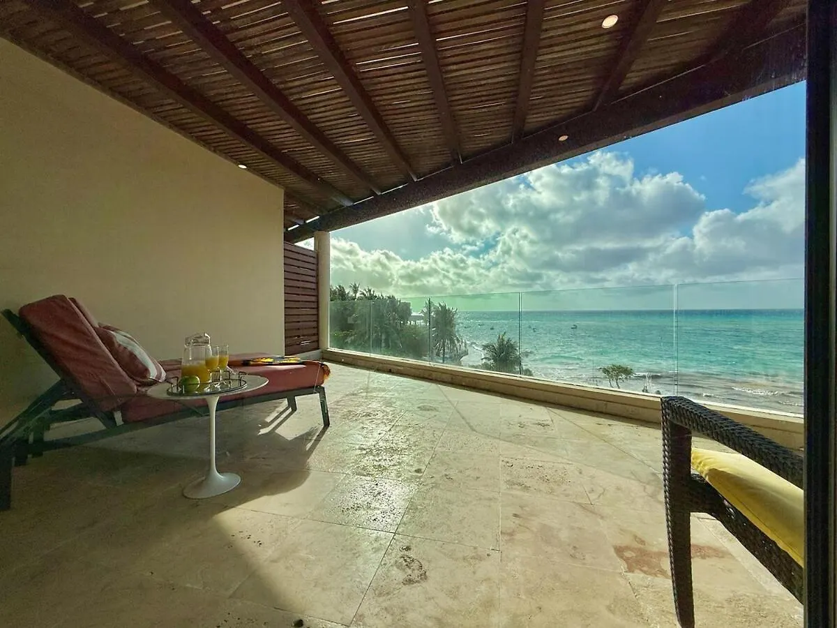 Private Beach Club-Penthouse For Large Groups Playa del Carmen Apartment